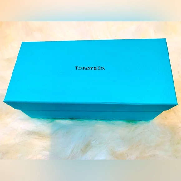 TIFFANY & CO. AUTHENTIC SUNGLASSES 4089B CAT EYE SHAPE CRYSTAL BUTTERFLY ACCENT - Picture 11 of 11